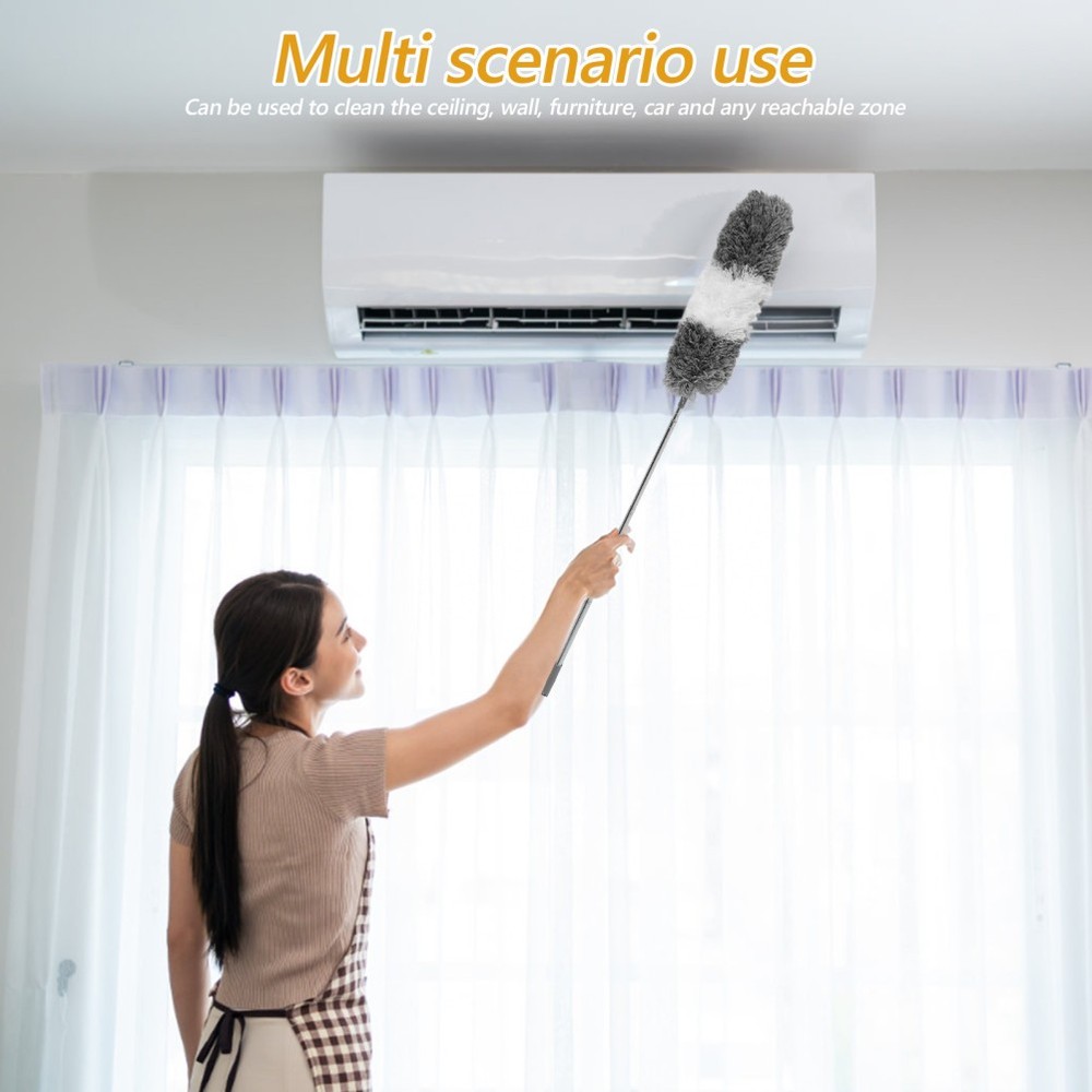 1pc Handheld Duster Household Dust Sweeper Retractable Dust Cleaning Tool