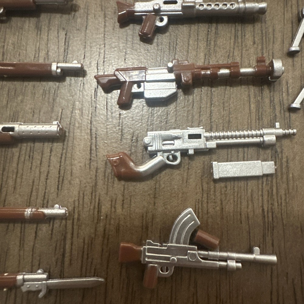 WW2 Weapons Pack Made for LEGO® Minifigures