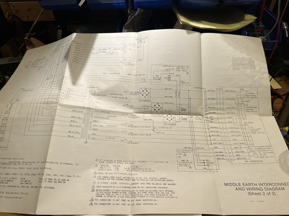 Atari Middle Earth Pinball Manual - Complete!