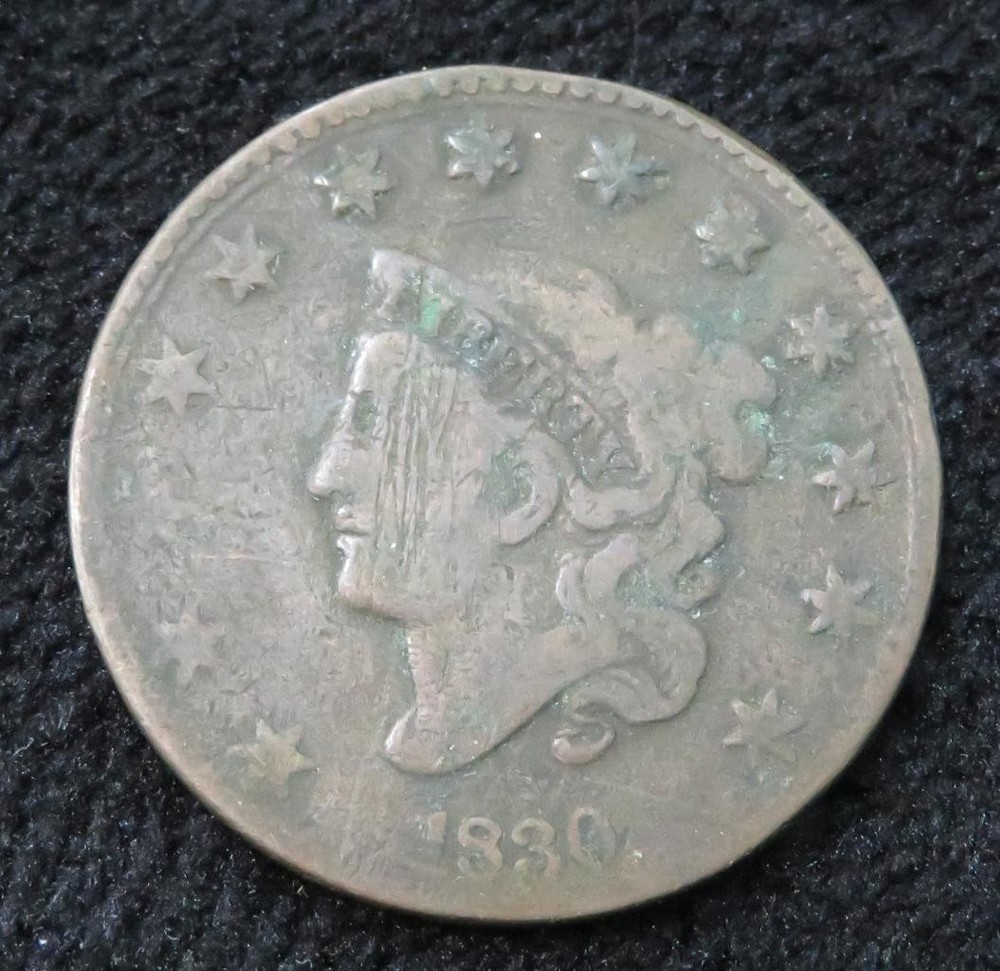 1830 Large Cent * Great for a Type Set * 5785
