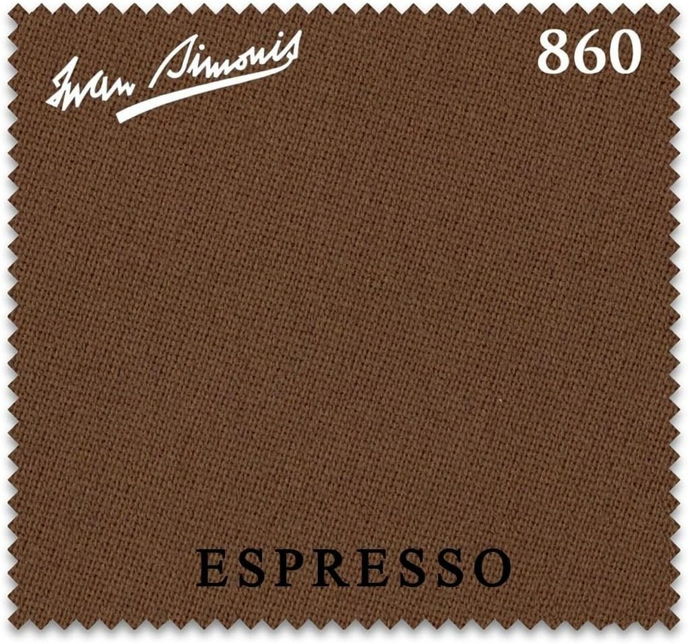 Simonis 860 Pool Table Cloth -Espresso 8FT