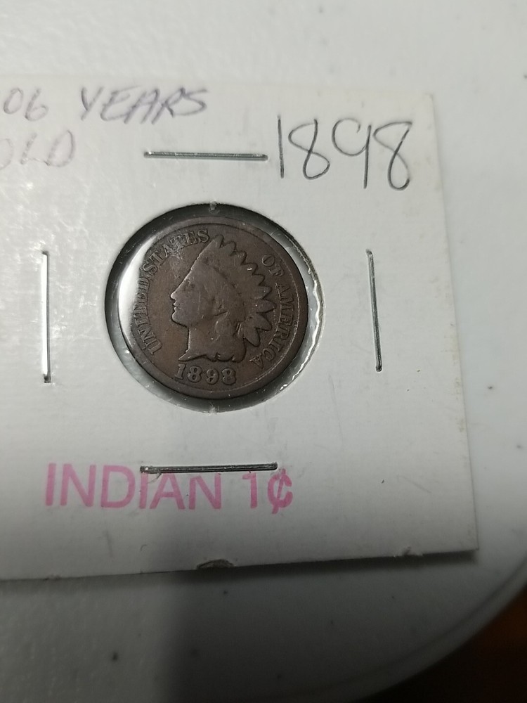 1898 & 1894 1C BN Indian Cent