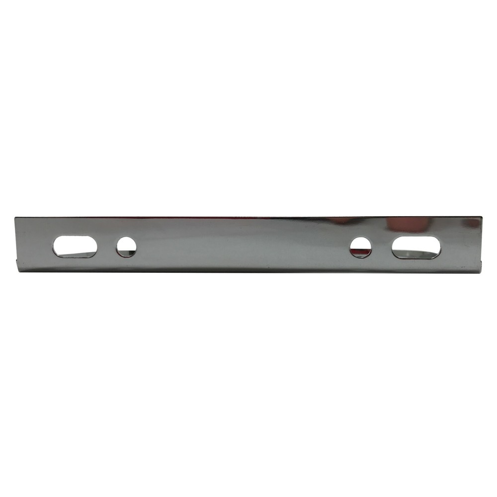 Universal Metal Chrome Under Dash Double Gauge Mounting Panel 2-1/16 Inch