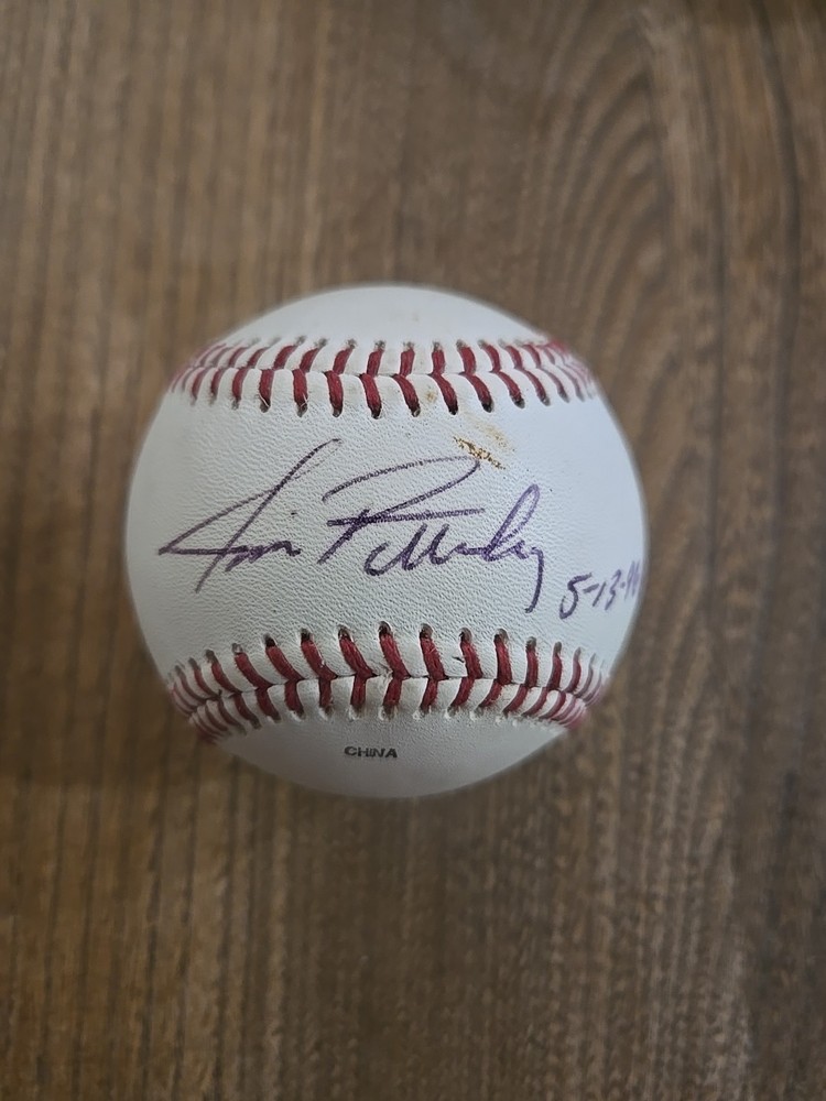 Jim Pittsley Autograph '96 Spring Training Baseball Royals Not Authenticated BX1