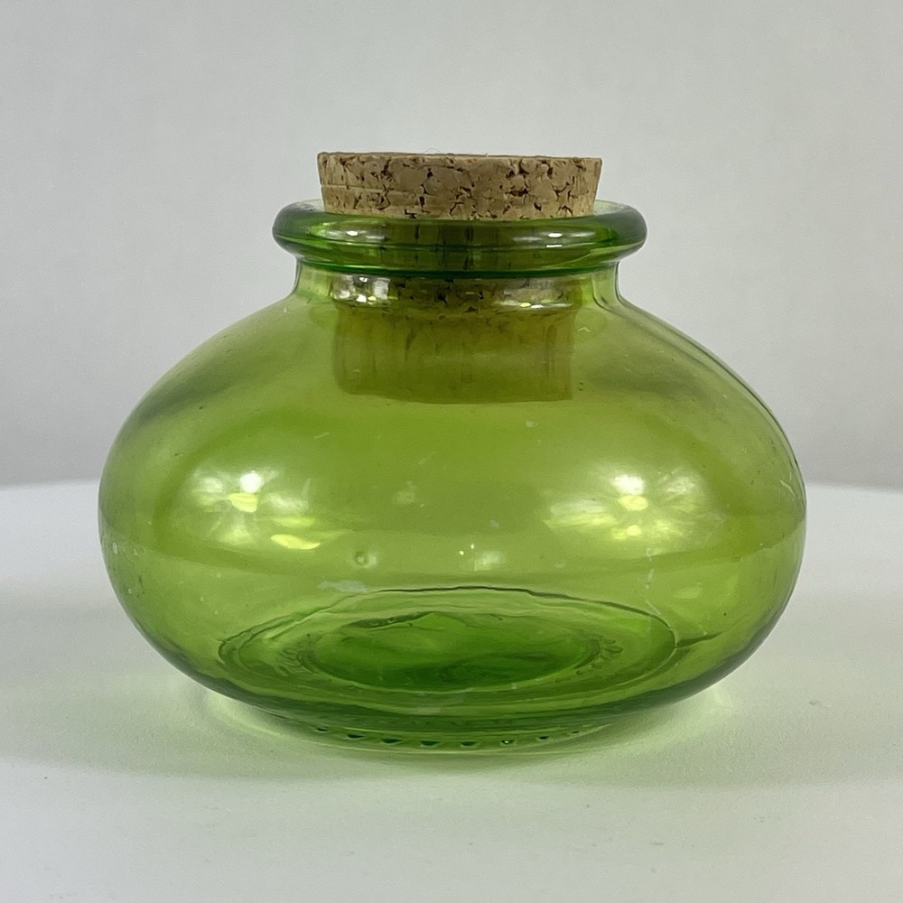 Bean Glass Jar (Green)- 3.4oz