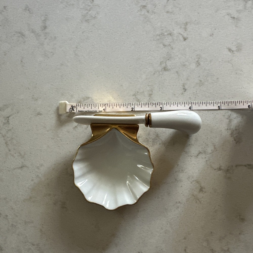 Fitz And Floyd Shell Butter Dish