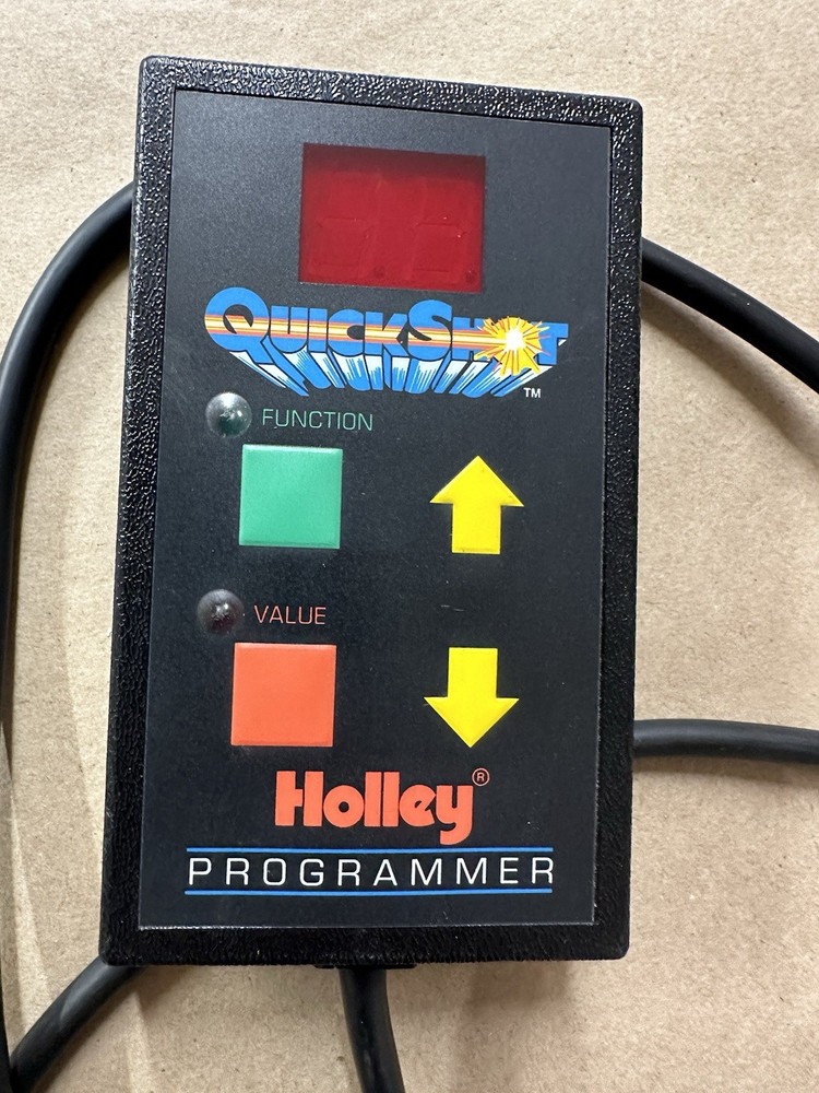 Vintage Holley Quick Shot Programmer Handheld Button Switch