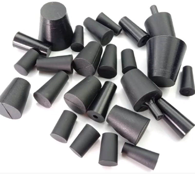 Silicone Stopper Soft Elasticity Cone Shaped Rubber Plug for M2 ~ M40 Hole Size