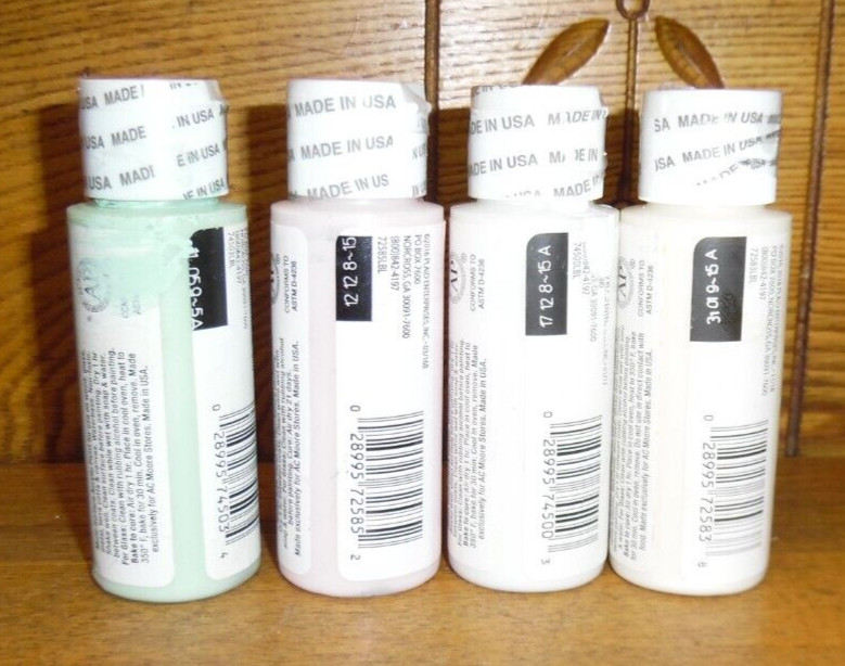 Assorted Craft Acrylic Paints - Craft Smark Nicoles