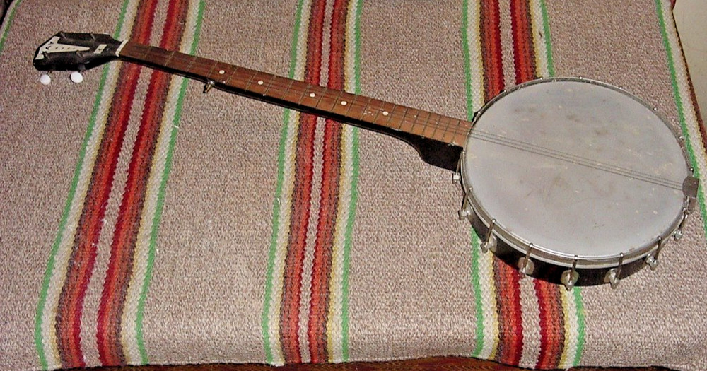 VINTAGE FIVE STRING KAY BANJO  1950s