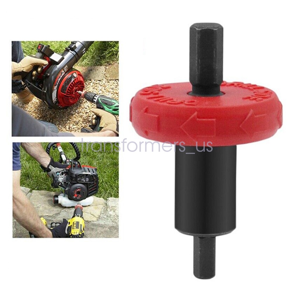 Jump Start Electric Engine Easy Starter Drill Bit Adapter FOR Troy-Bilt Trimmer