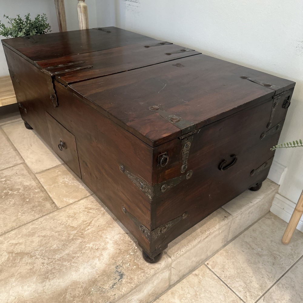 Crate&Barrel TAKA Trunk Coffee Table