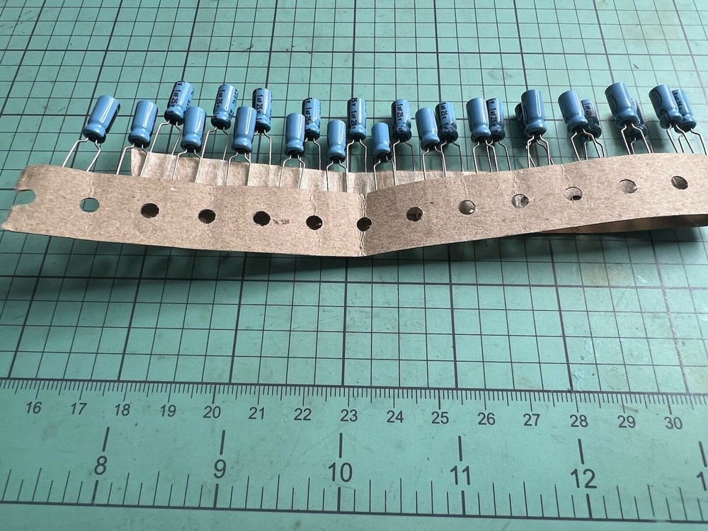 electrolytic capacitor 1 uf 25 V(25 PCs)4X9mm