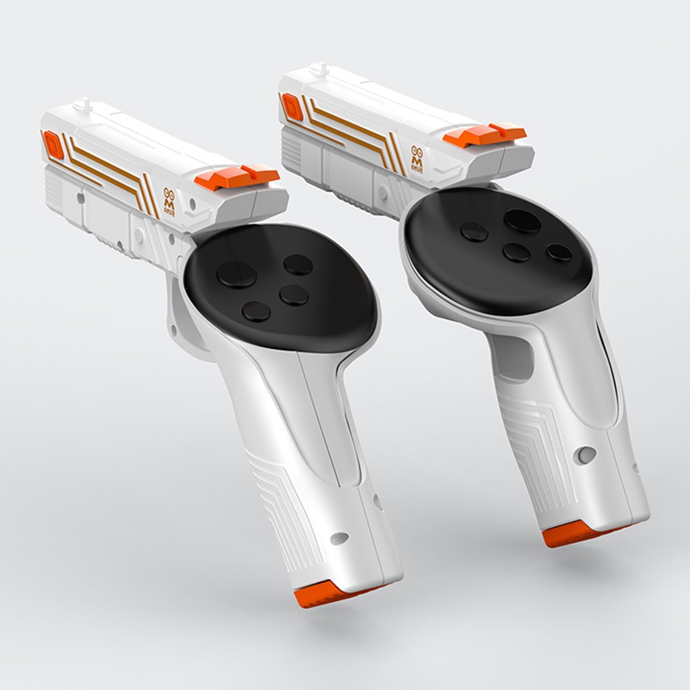 2pcs For Quest 3/3S Handle Pistol VR Gun Game Handle Simulation Bracket