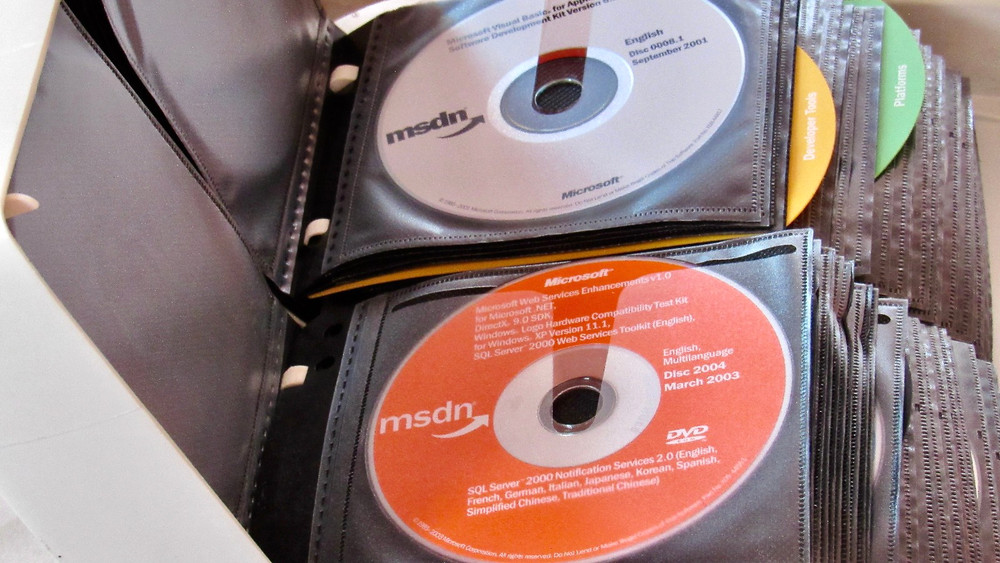 New MSDN Microsoft Developer Discs Library Archive Index SDK Platforms HARD CASE