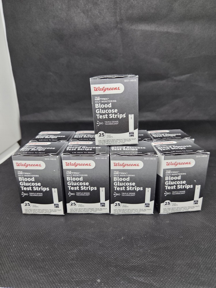 Walgreens Blood Glucose Test Strips 125 Total