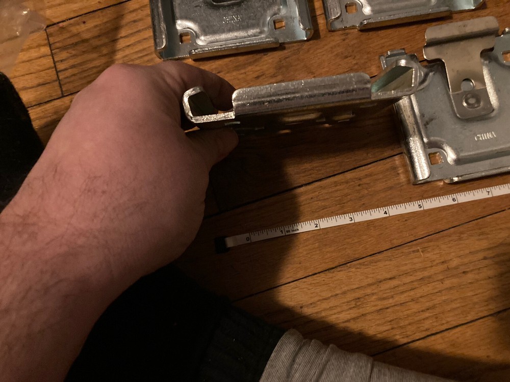Quick release pad set for casters.