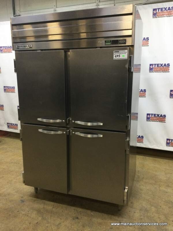 Beverage Air PRD48, 52" Pass Thru Refrigerator