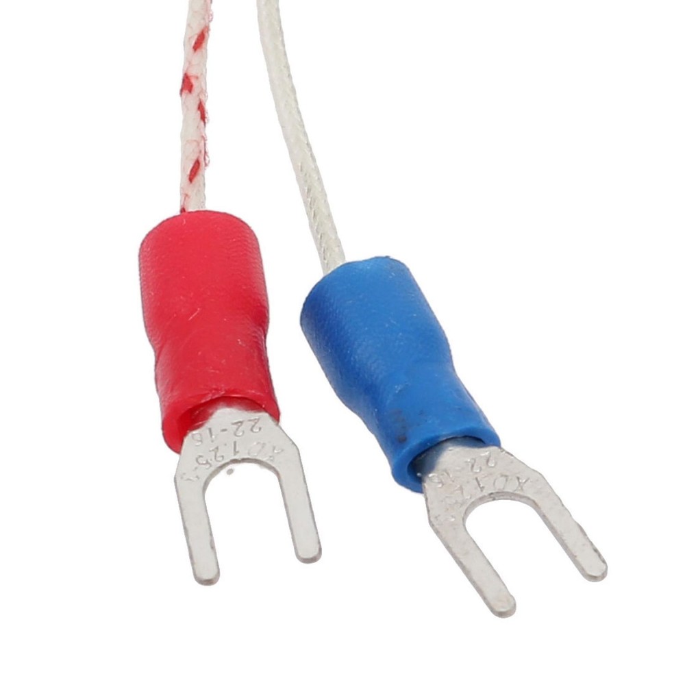 3 Pcs 1/4" Dia Thread K Type Temperature Sensor Thermocouple Probe 2 Meters Long