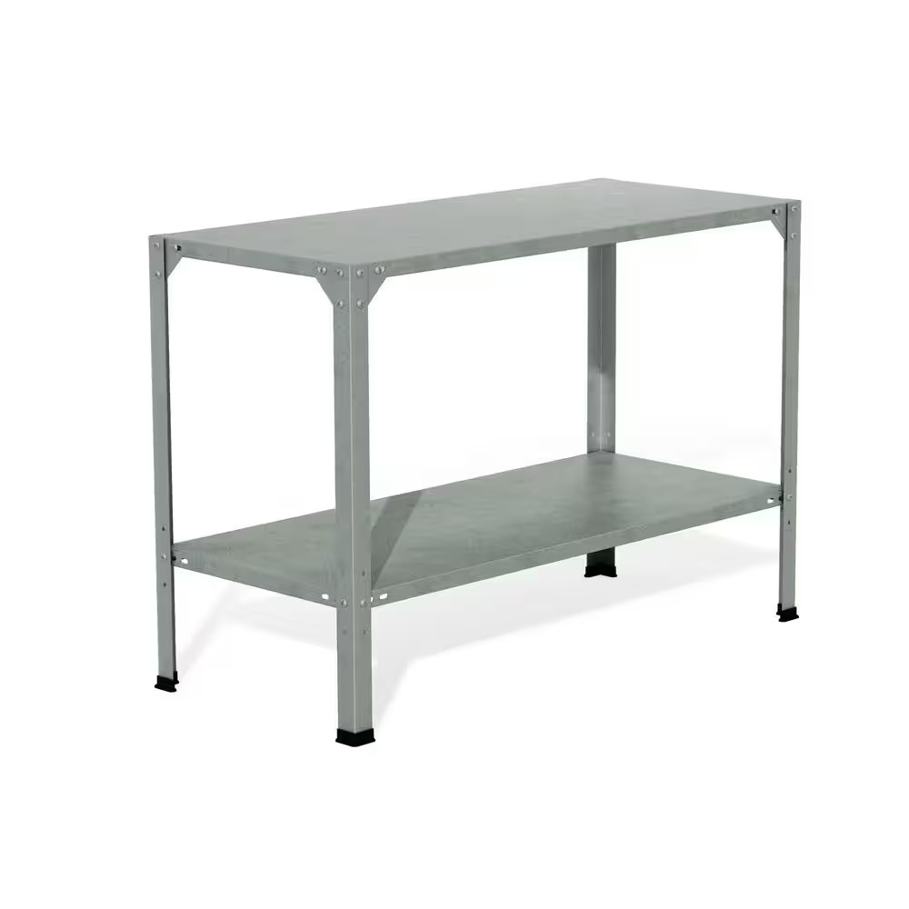 43 In. W X 20 In. D Greenhouse Metal Work Bench