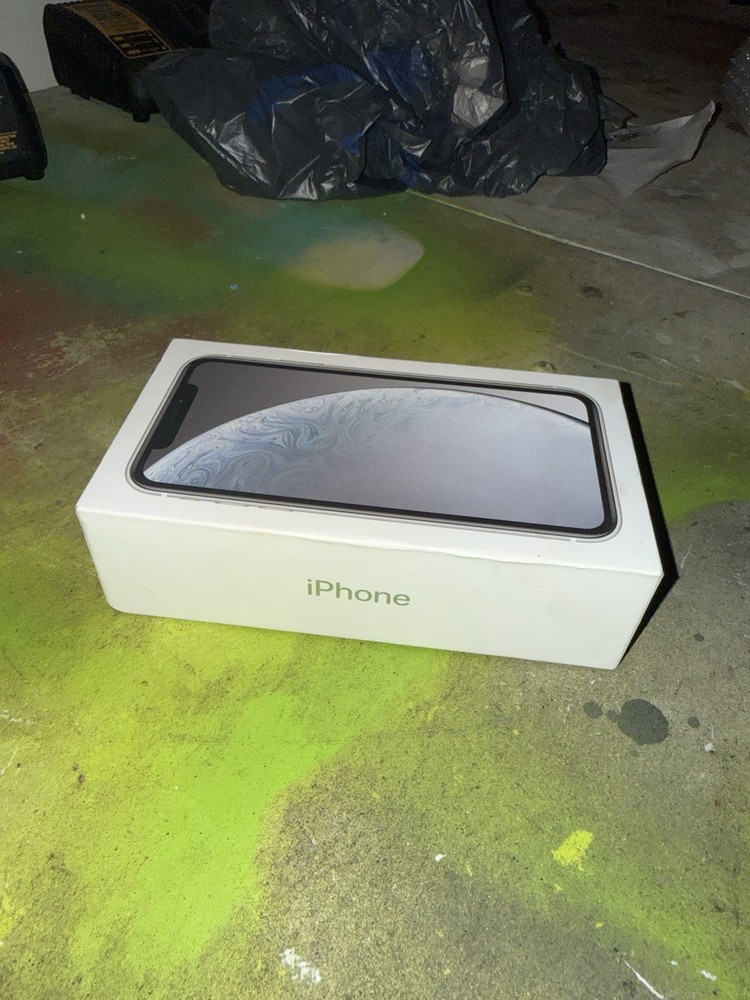 Apple iPhone XR Black 64GB Box Only - Empty Box Only Black