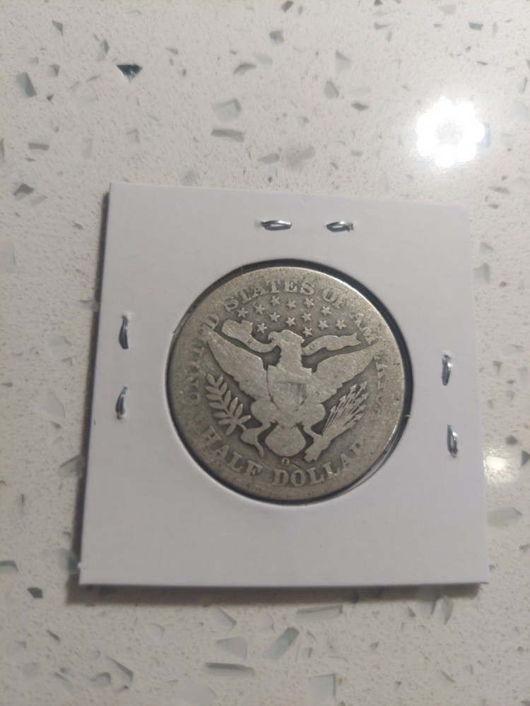 1898 O Barber Half Dollar
