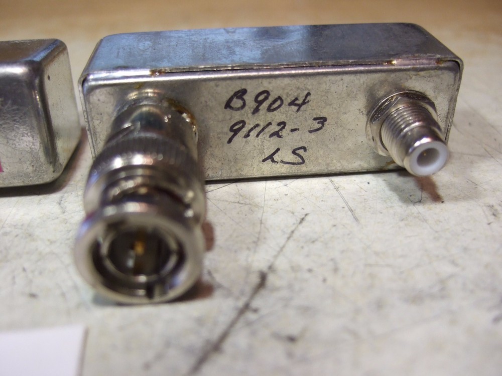 Pair of Wavetek B904 75 Ohm DC Block - Used!