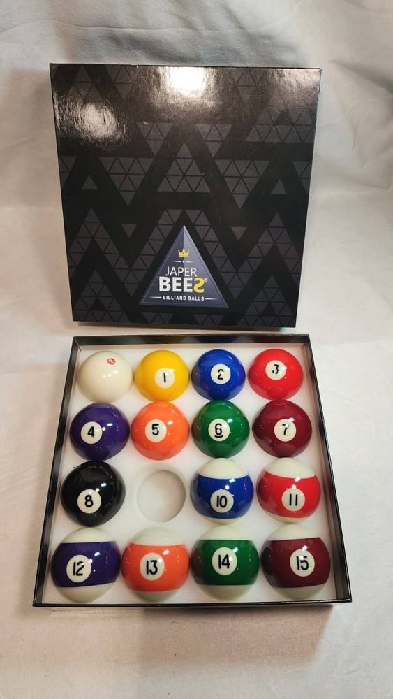 Solid orange #3 Replacement JAPER BEES Deluxe Billiard/Pool Ball Regulation Size