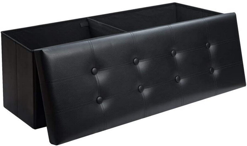 Sable HF007 Folding Storage Ottoman Box Toy Chest Footstools Bench FD28