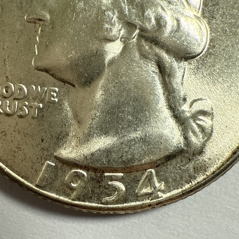 1954 P WASHINGTON SILVER QUARTER #060