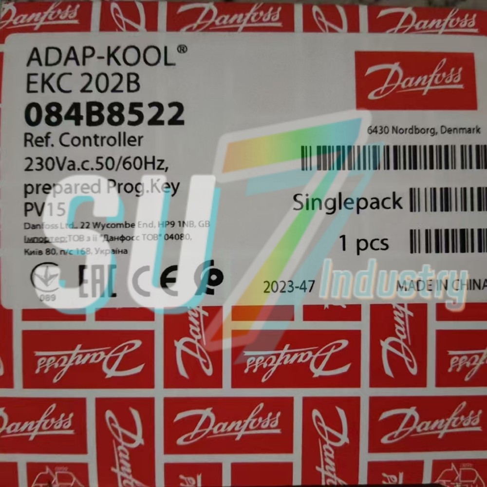 Danfoss 084B8522 EKC202B temperature controller # 1pcs New In Box