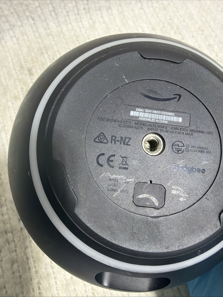 Amazon Echo 4th Gen Bluetooth Smart Speaker L4S3RE – Black UNIT Only Untested