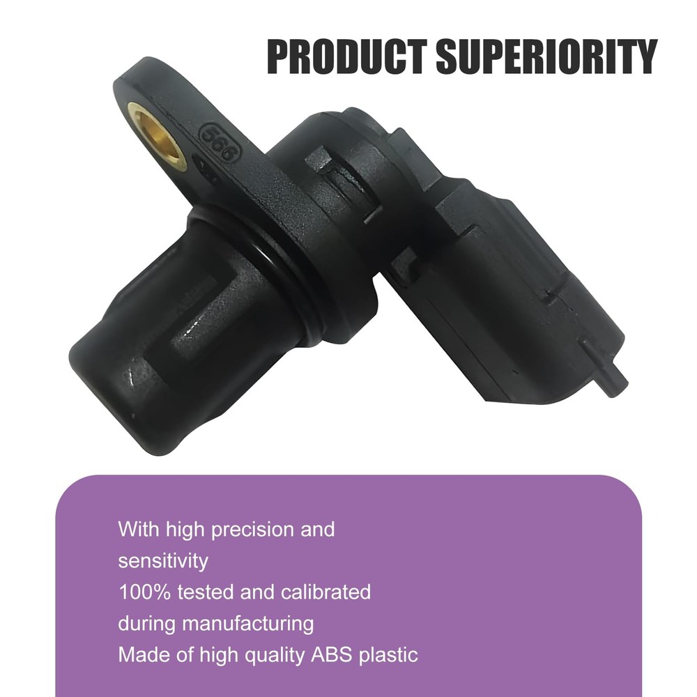 DACIRTY Camshaft Position Sensor, Accessory Sensor for EPC Black