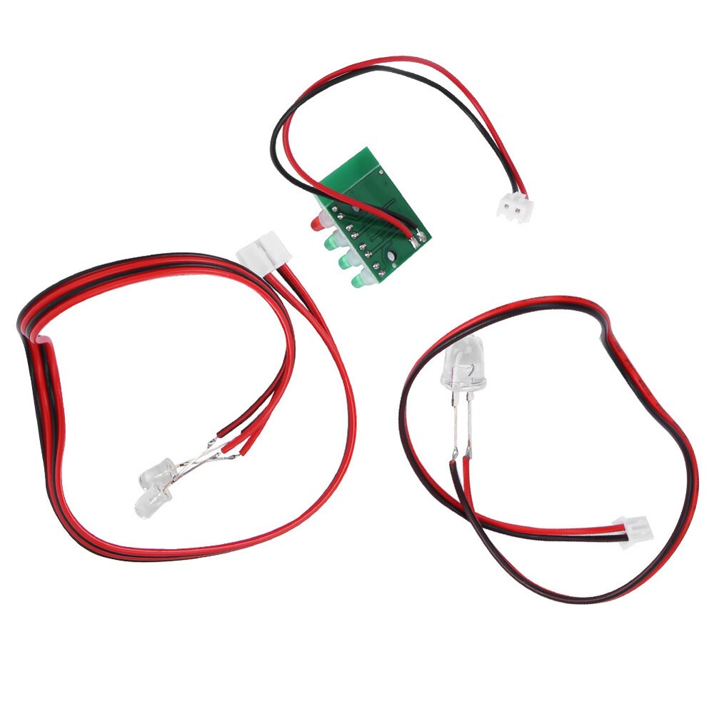LED Lights Set With Switch Fit For 2011-5 RC Boat Upgrade Accessory FD