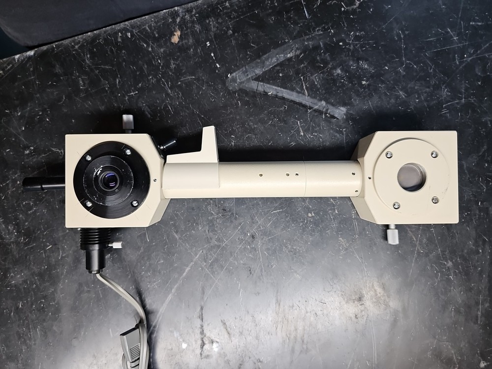 Olympus BH Microscope Dual Head Splitter Tube With Light