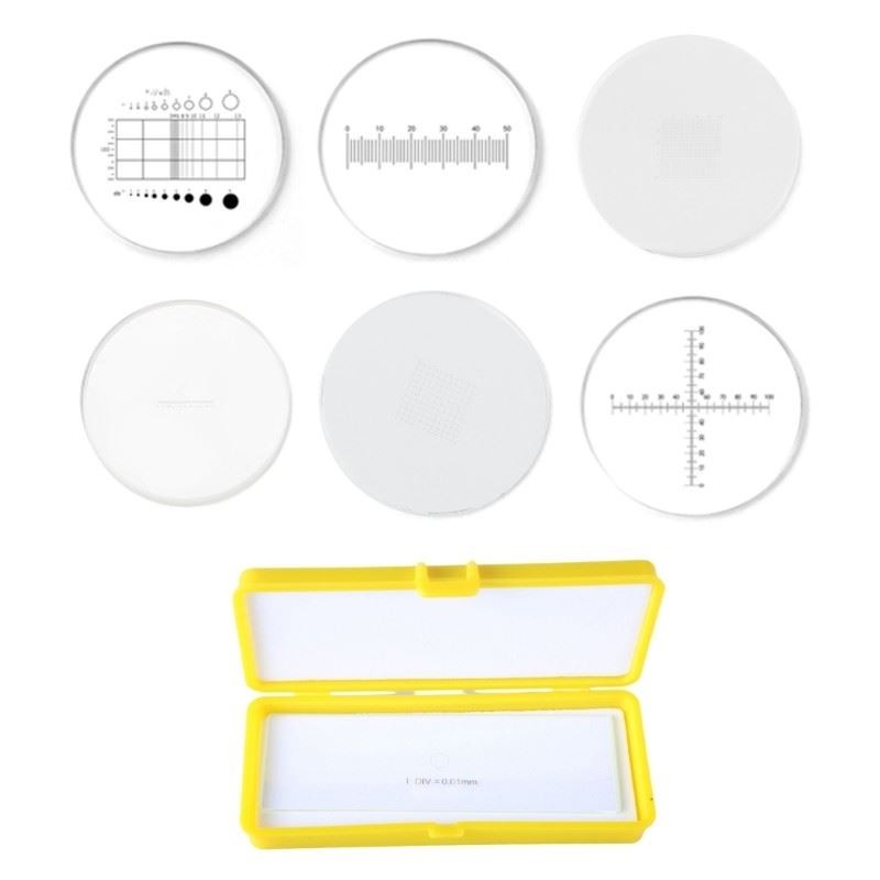 Micrometer Microscope Calibration Slide Reticle Eyepiece Calibration Ruler