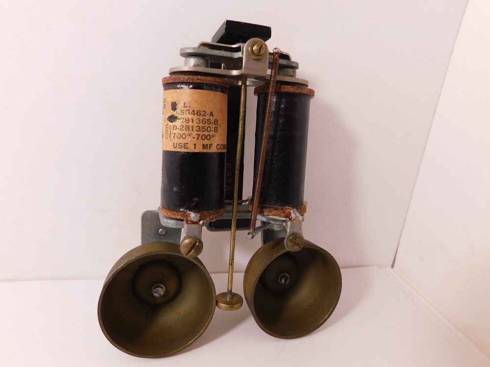 One Original Automatic Electric A/E 40 RINGER Complete w/BELLS & Clean & Tested