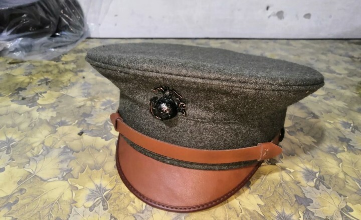 USMC forest green wool hats 1912