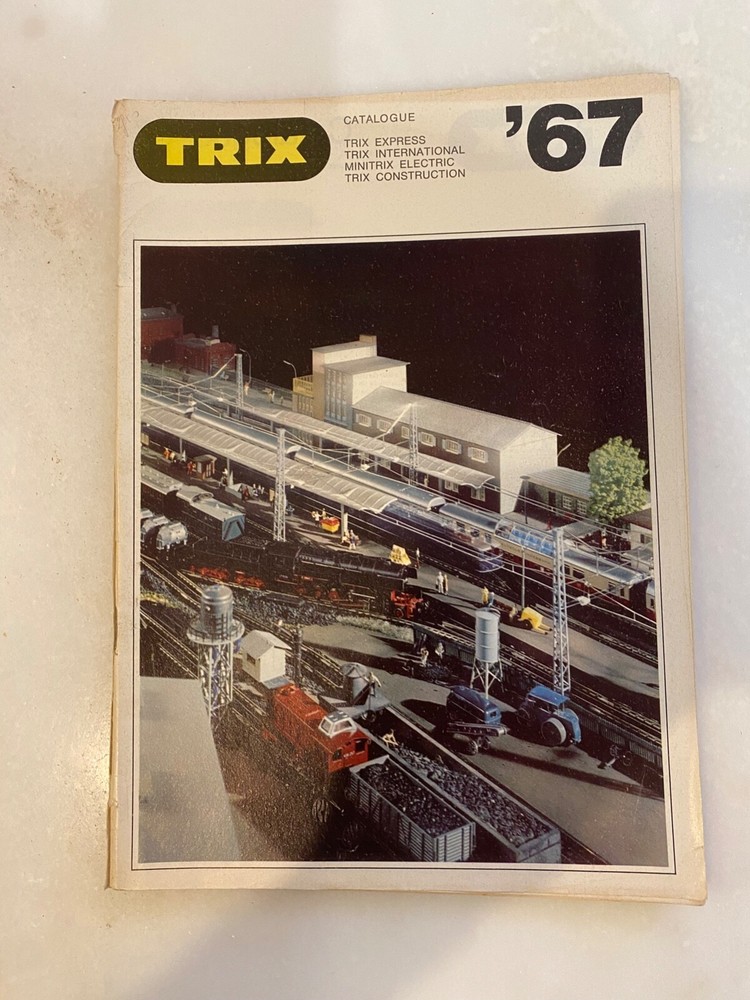 Old 1967 TRIX MODEL TRAIN CATALOG