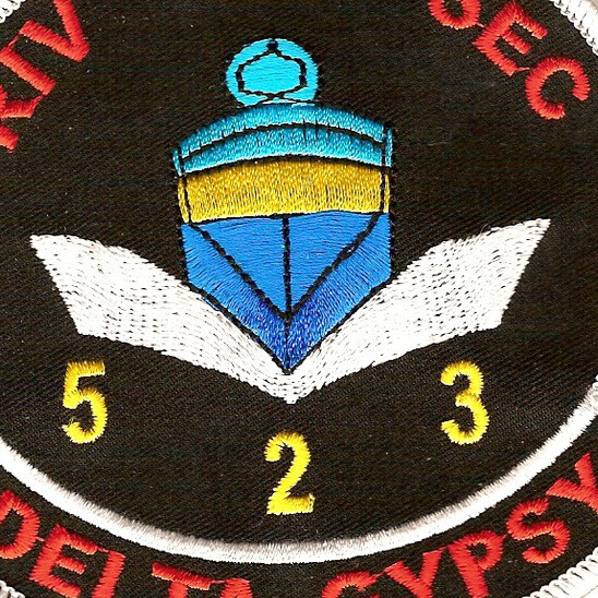 Rivsec 523 River Patrol Section Patch Delta Gypsy