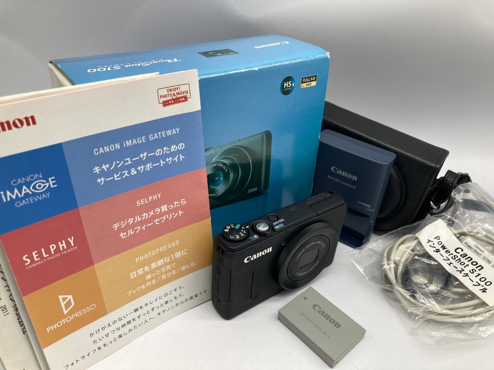 Excellent Canon PowerShot S100 12.1MP Digital Compact Camera B390