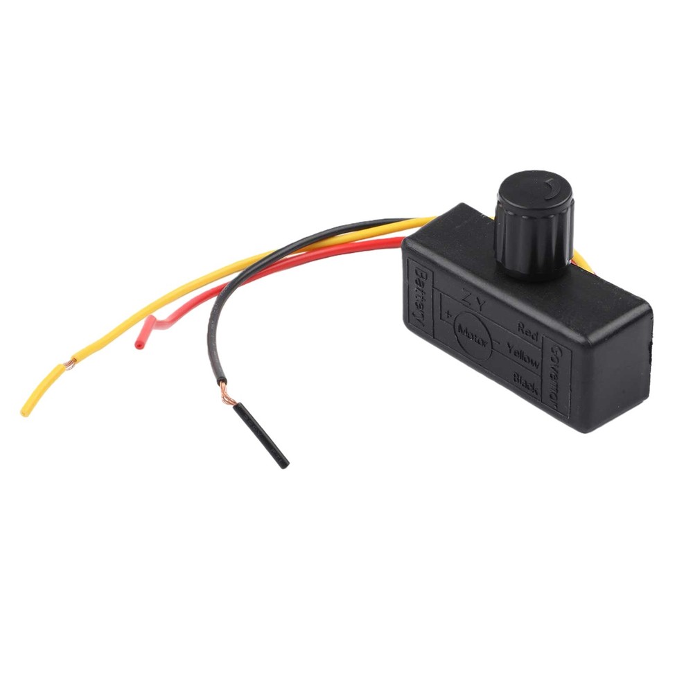12V DC Motor Regulator Stepless Speed Regulator Continuous Speed Control