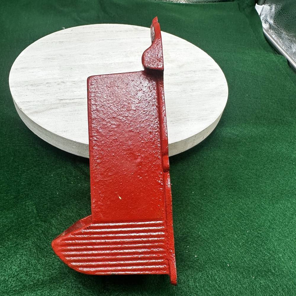 Vintage Antique Cast Iron Match Holder Striker Wall Mount
