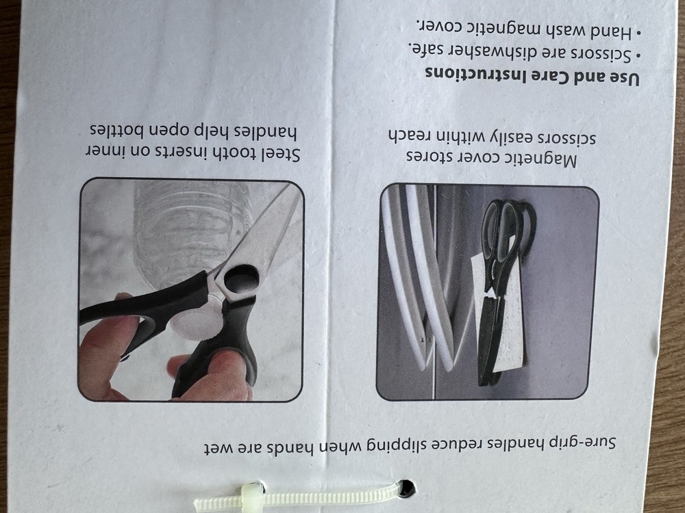 Progressive Prepworks Kitchen Scissors With Magnetic Cover