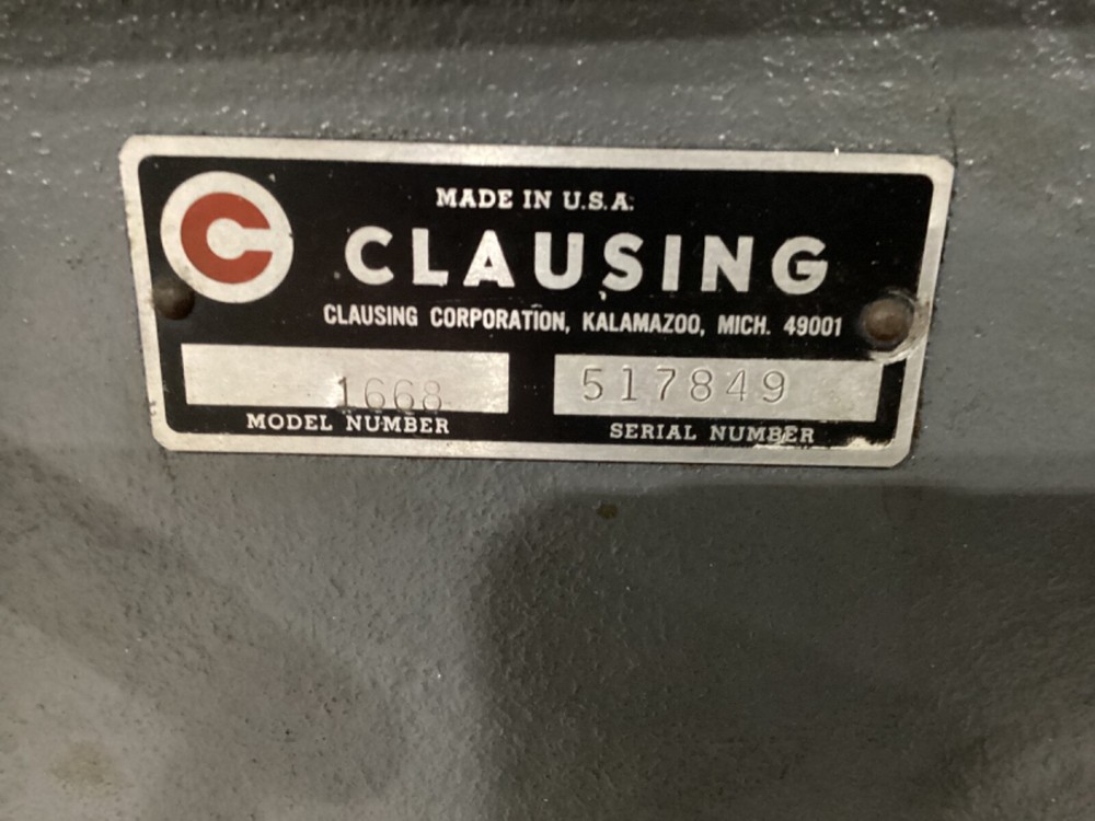 1668 & 1687 Clausing Dual Head Drill Press Tested #1YK