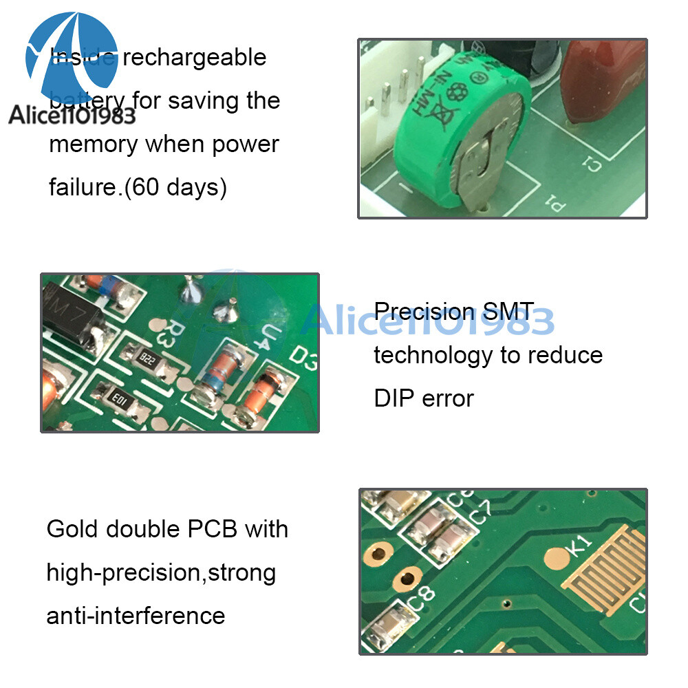 DC 12V 24V AC 110V CN101S Timer Switch Controller Automatic Cycle Timing Switch