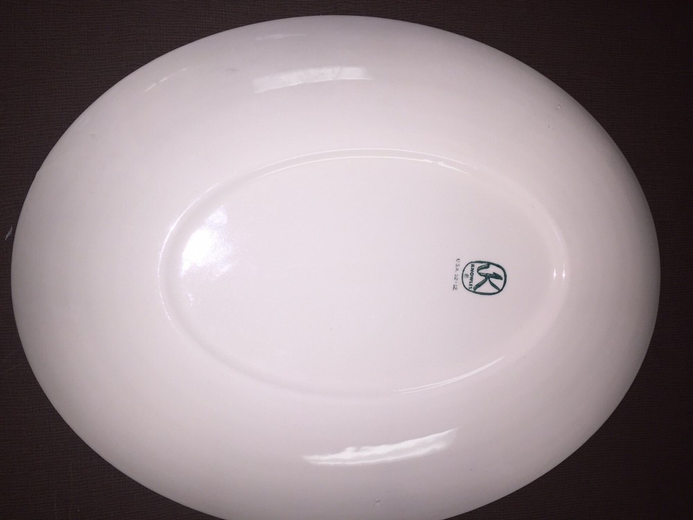 Knowles China Platter 52-12