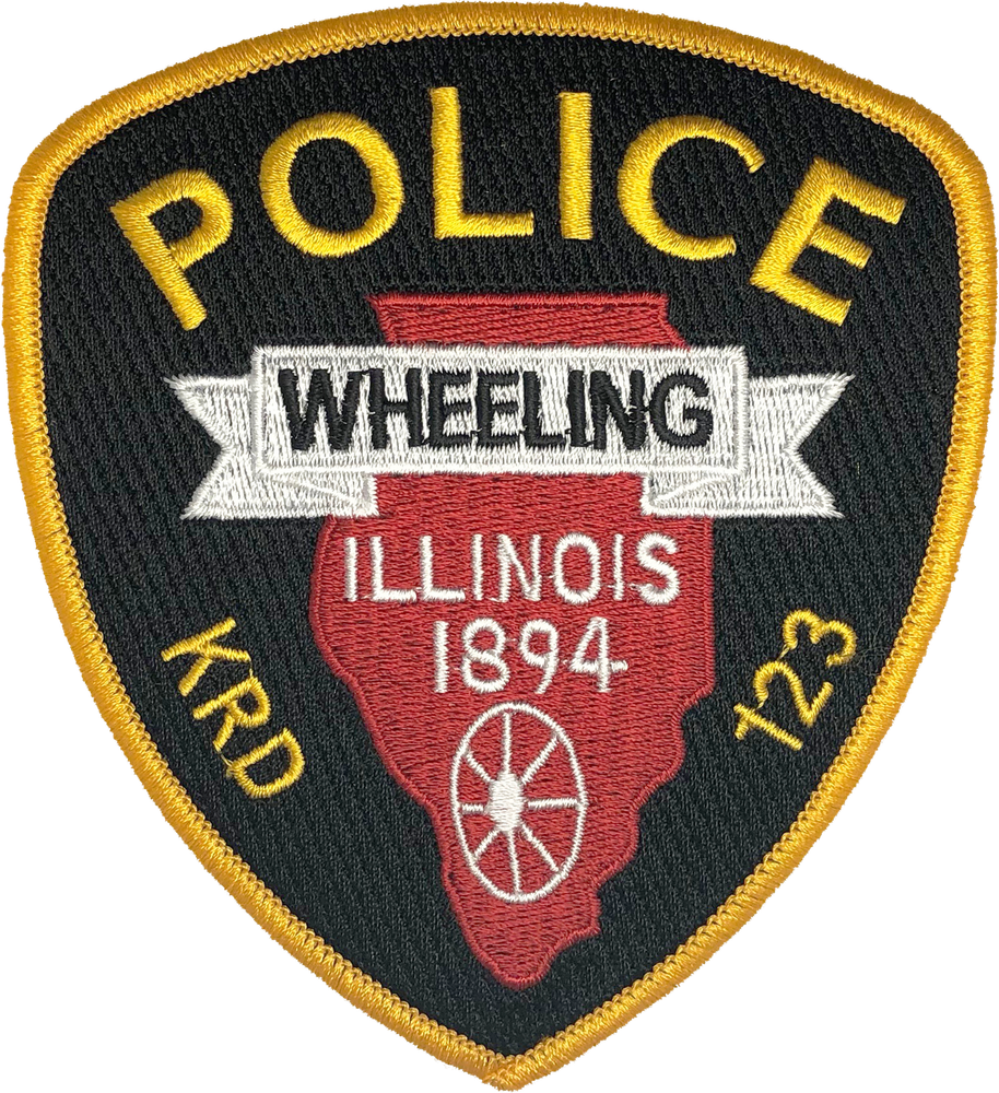 WHEELING POLICE DEPARTMENT SHOULDER PATCH: Supervisor