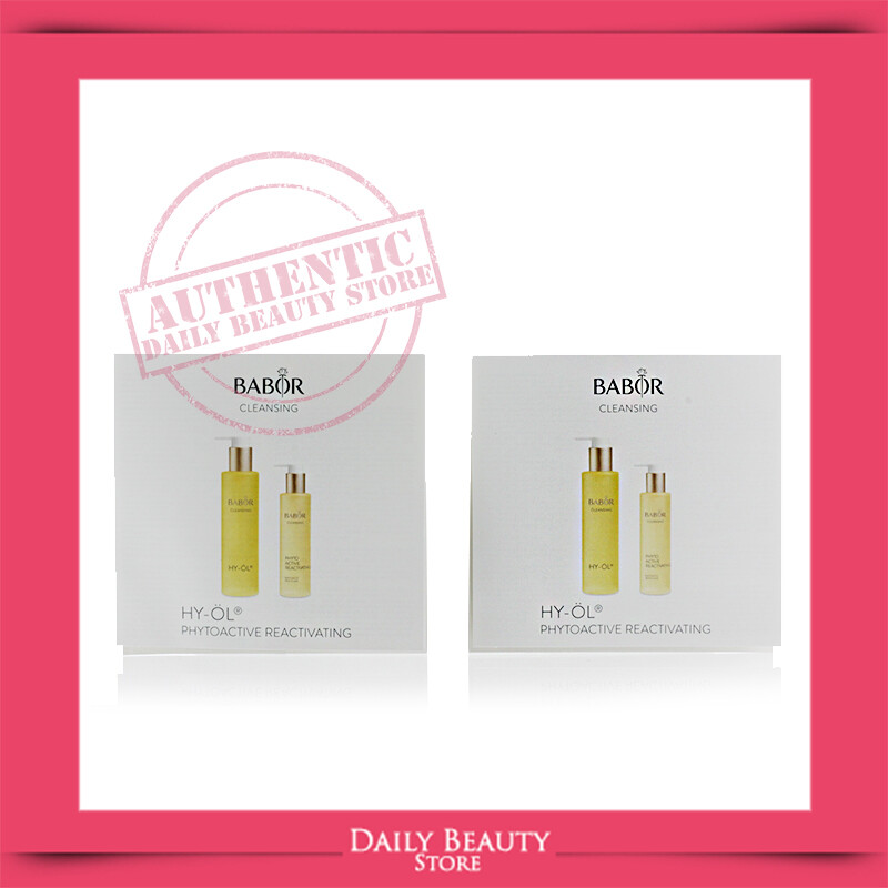 Babor HY-OL & Phytoactive Reactivating Duo X 3 Samples NEW FAST SHIP