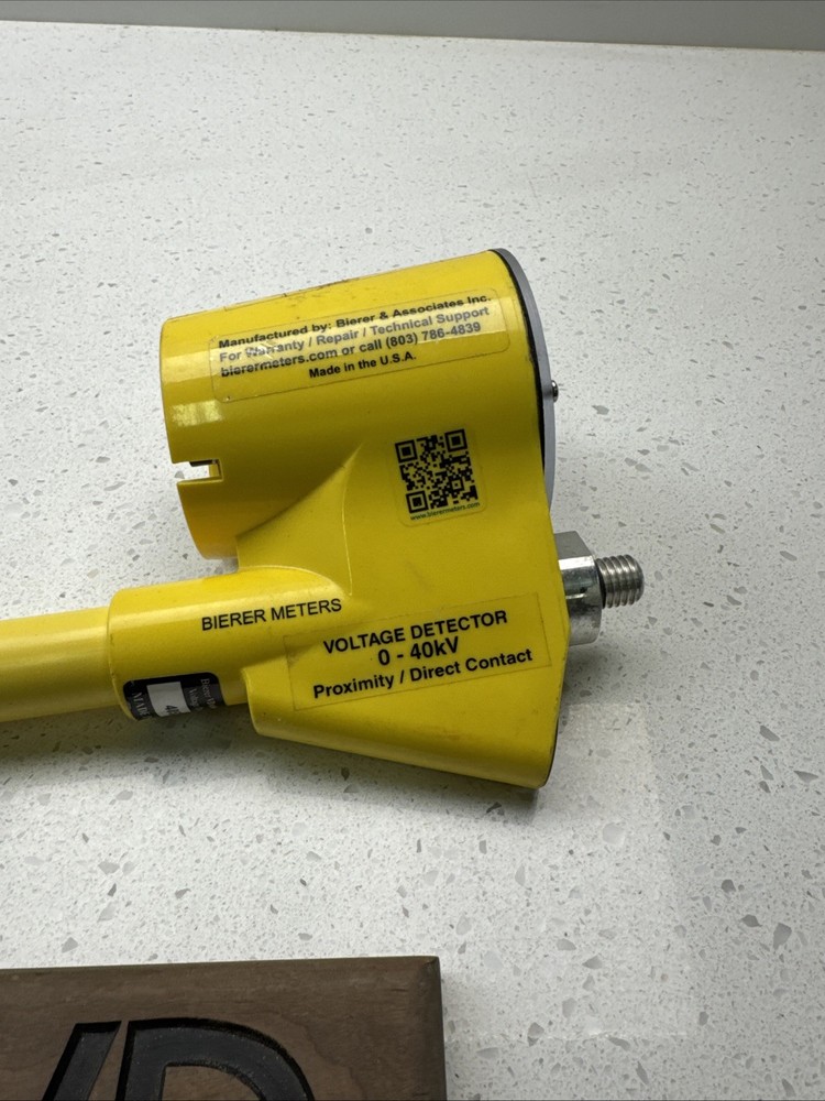 BIERER VDA040C VDA040 Visual Voltage Detector 0-40kV AC